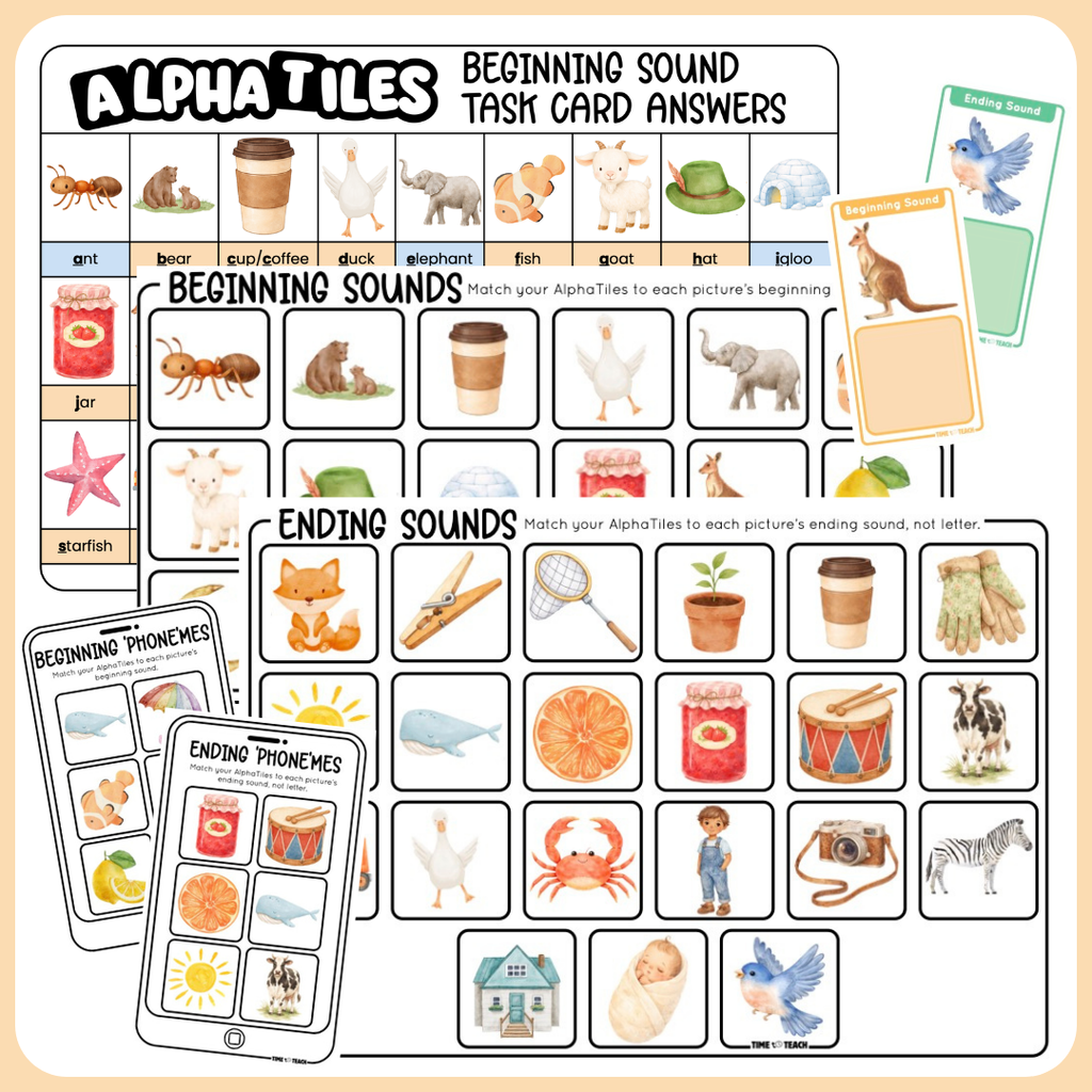 AlphaTile Early Literacy Bundle (Digital Download)
