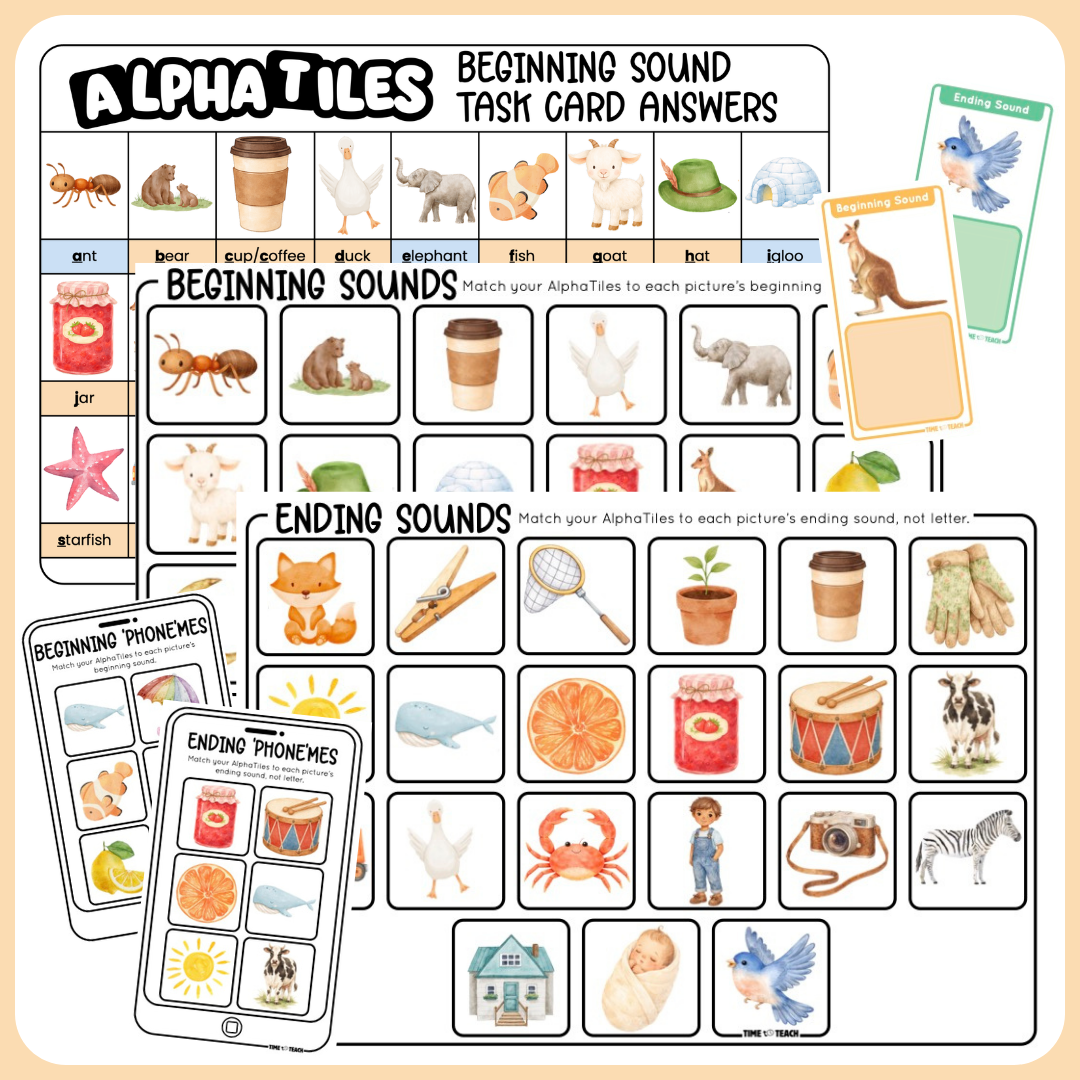 AlphaTile Early Literacy Bundle (Digital Download)
