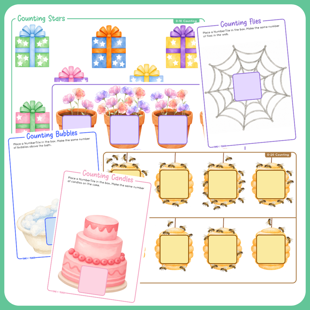 NumberTile Early Numeracy Bundle (Digital Download)