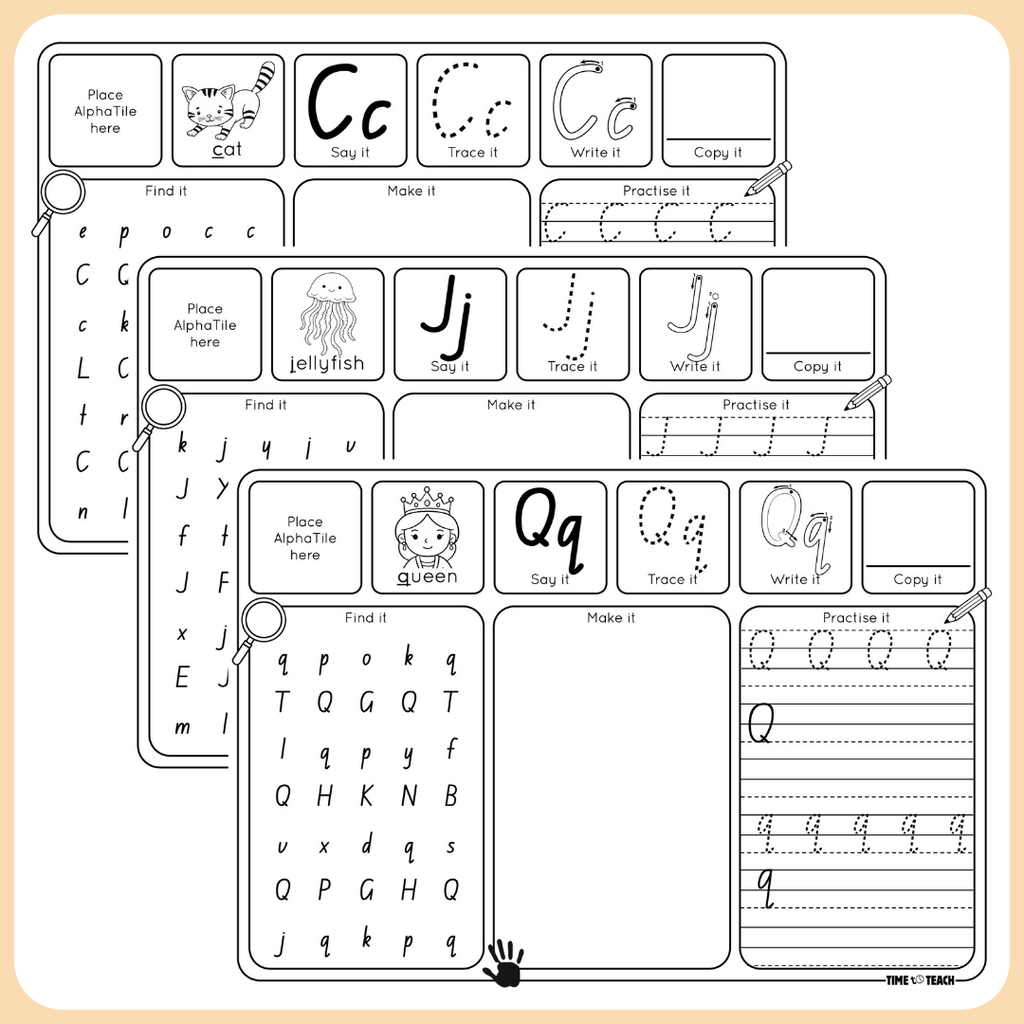 AlphaTile Early Literacy Bundle (Digital Download)