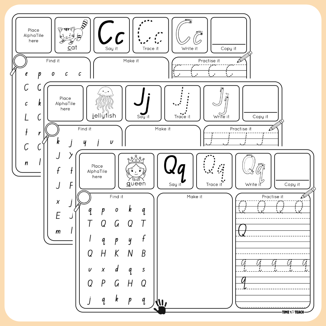 AlphaTile Early Literacy Bundle (Digital Download)