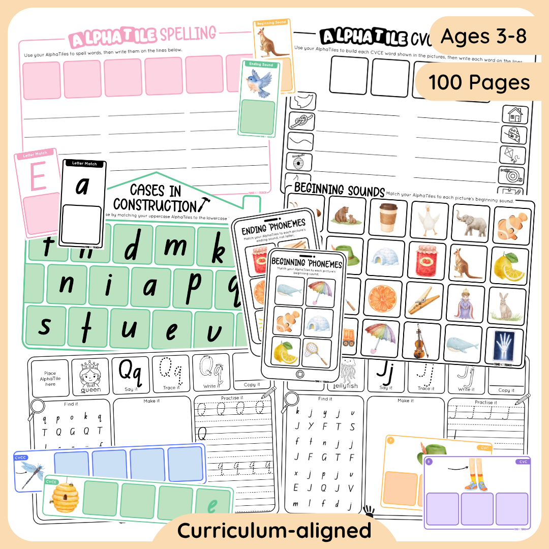 AlphaTile Early Literacy Bundle (Digital Download)