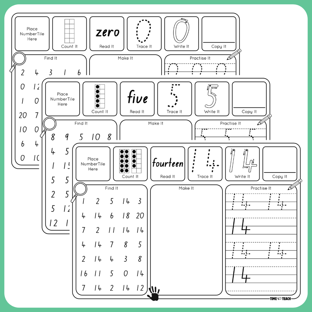 NumberTile Early Numeracy Bundle (Digital Download)