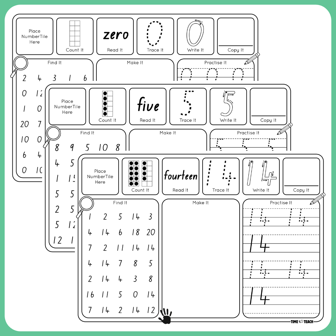 NumberTile Early Numeracy Bundle (Digital Download)