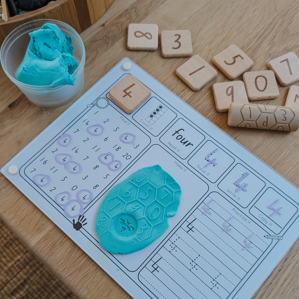 Write and Wipe Learning Board