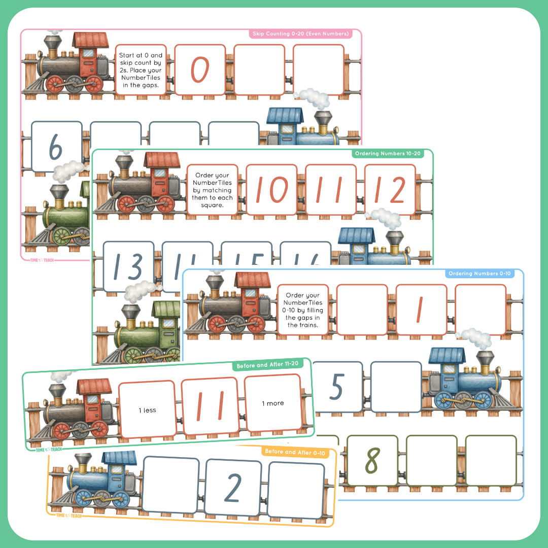 NumberTile Early Numeracy Bundle (Digital Download)