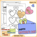 String of Hearts Craft (Digital Download)