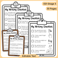 Writer's Checklists (Digital Download)