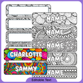 Mindfulness Name Tags (Digital Download)