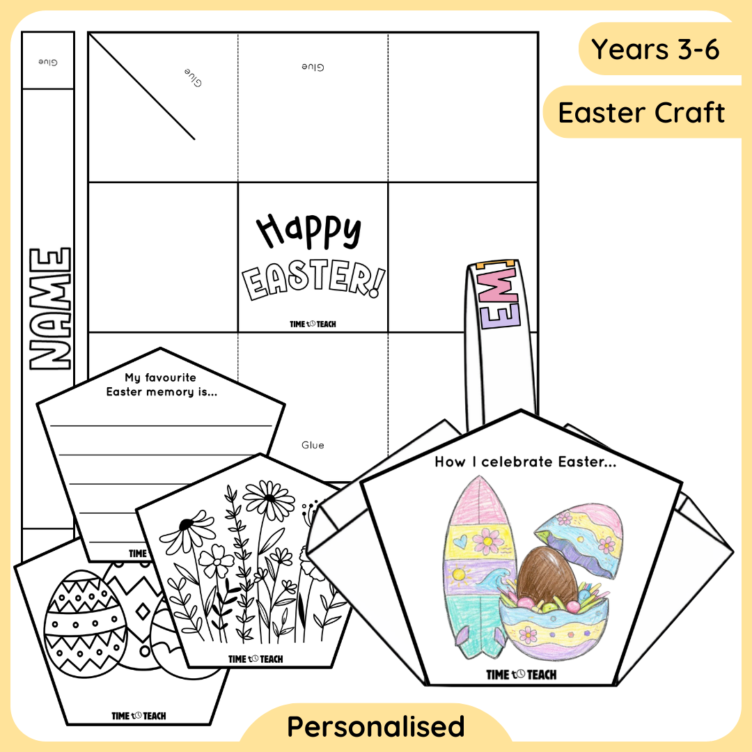 Easter Basket Craft (Digital Download)
