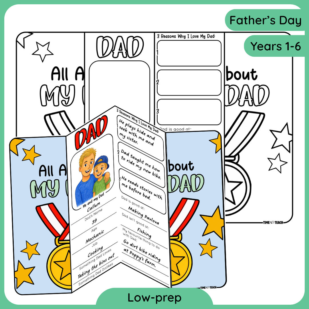 All About My Dad Card (Digital Download)