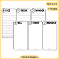 See Think Wonder Worksheets (Digital Download)
