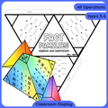 Fact Family Pyramid Craft (Digital Download)