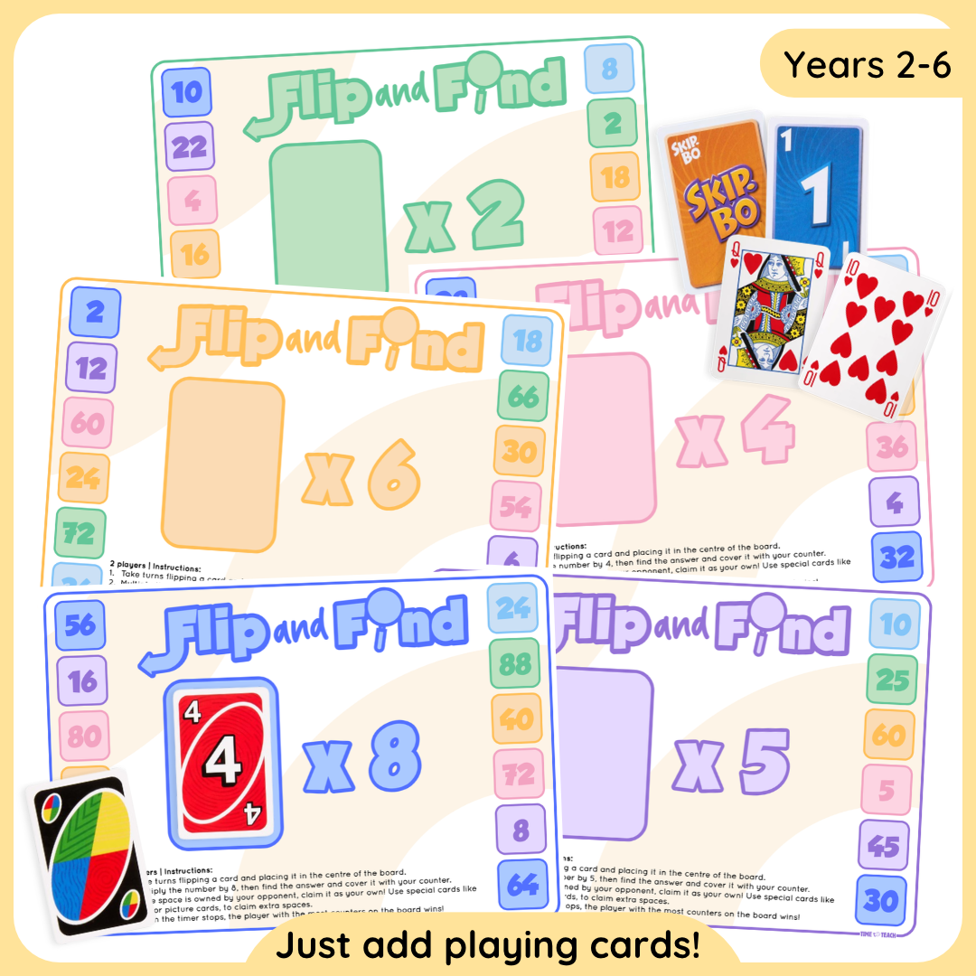Flip and Find Game (Digital Download)