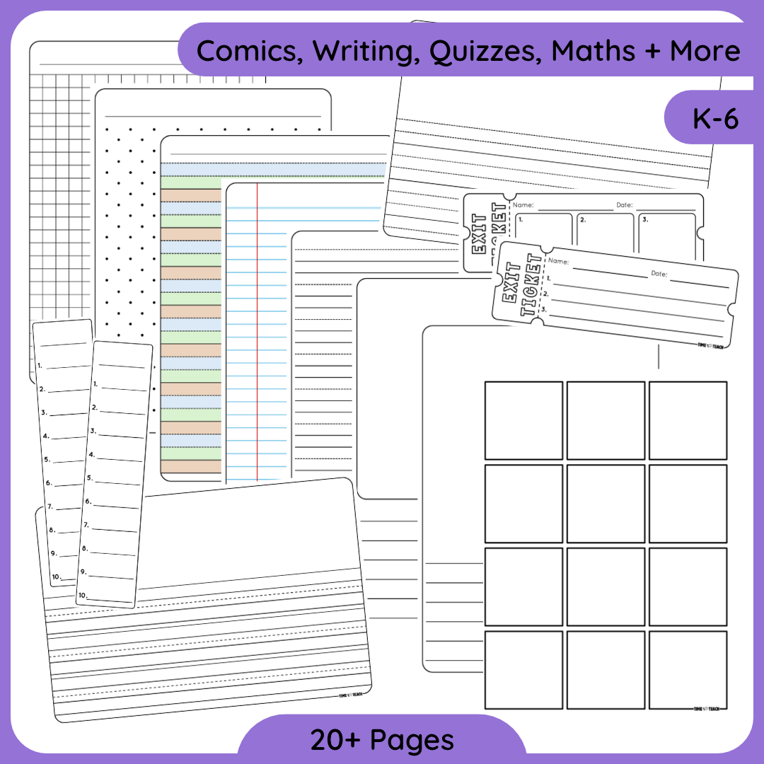 Page Template Pack (Digital Download)