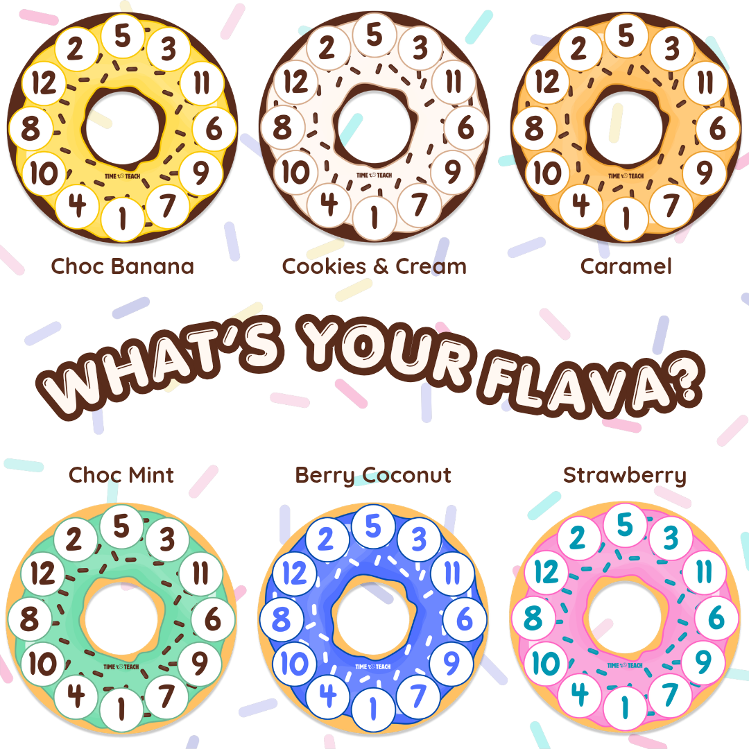 Magnetic Arithmetic Donut (4 Pack)