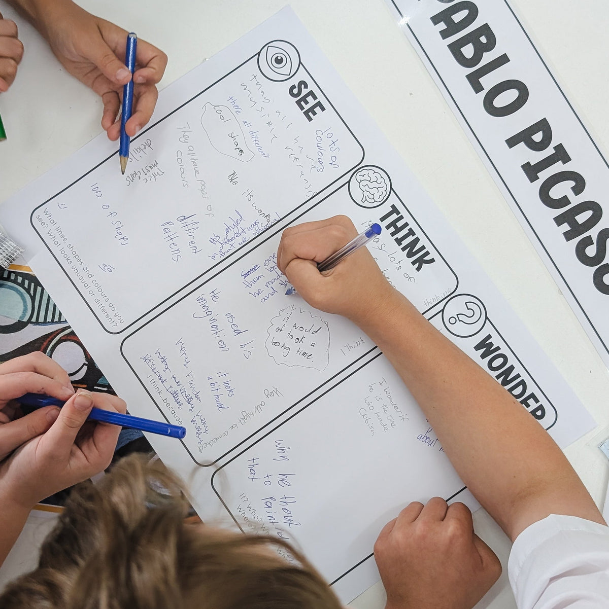 See Think Wonder Worksheets (Digital Download)